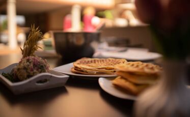 Frische Waffeln beim Sommerfest im Pape Quartier
