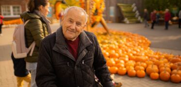 Bewohner in der Ausstellung in Klaistow